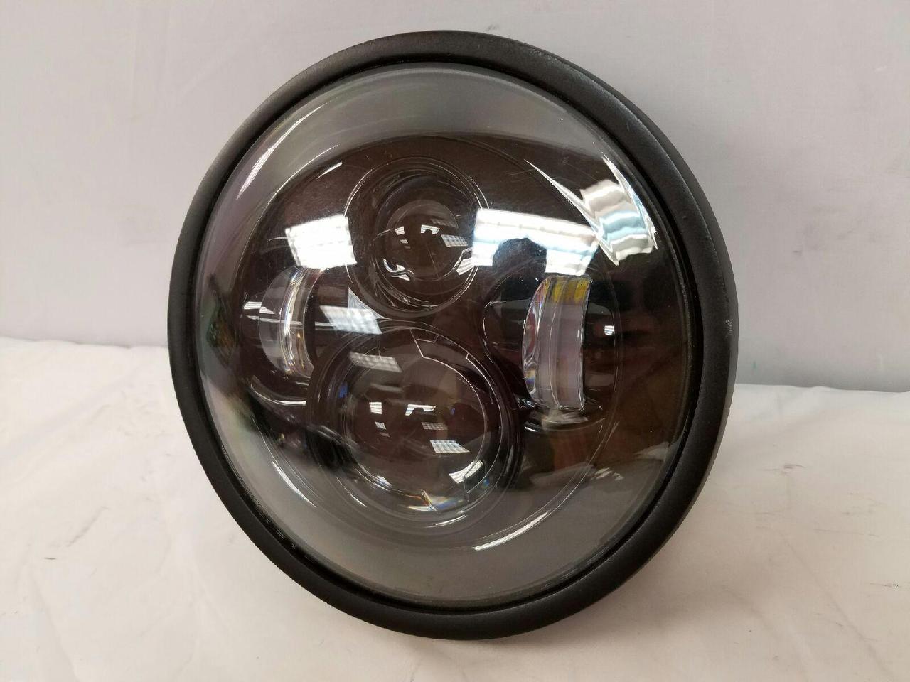 7" DAYMAKER Kawasaki Vulcan Nomad 800 Replacement Black HID LED Light Bulb Headlight Motorcycle