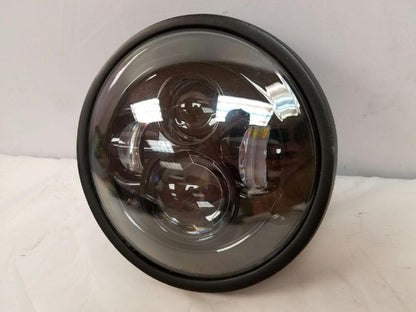 7" DAYMAKER Kawasaki Vulcan Nomad 800 Replacement Black HID LED Light Bulb Headlight Motorcycle