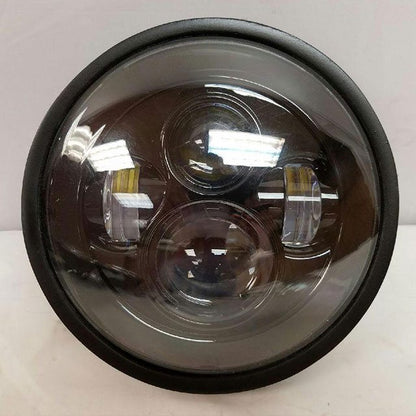 7" DAYMAKER Kawasaki Vulcan Nomad 800 Replacement Black HID LED Light Bulb Headlight Motorcycle