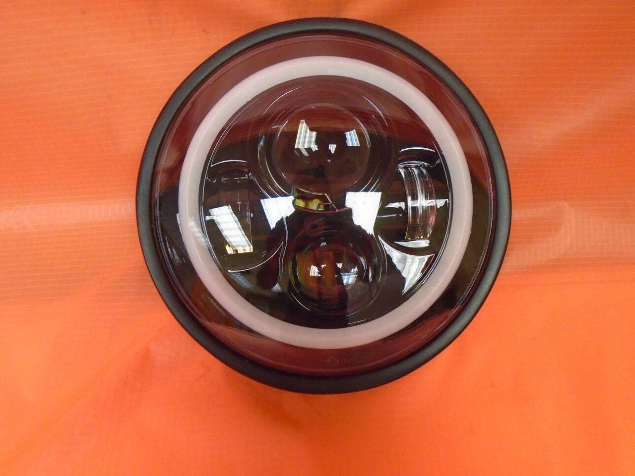 7" DAYMAKER Yamaha Royal Star Venture BLACK with AMBER Halo Projector HID LED Light Bulb Headlight Motorcycle