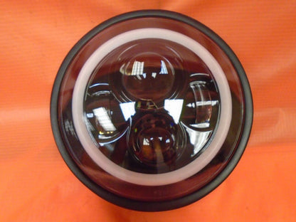 7" DAYMAKER Yamaha Royal Star Venture BLACK with BLUE Halo Projector HID LED Light Bulb Headlight Motorcycle