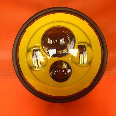 Honda Shadow Sabre AERO VT1100 DAYMAKER YELLOW HID LED Light Bulb Headlight Motorcycle   Mount