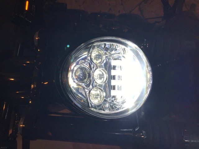 Harley Davidson VROD V-ROD VRSC LED DAYMAKER HEADLIGHT - CHROME