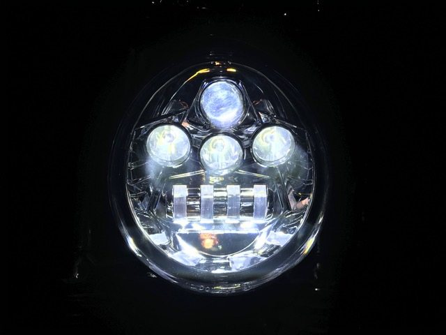 Harley Davidson VROD V-ROD VRSC LED DAYMAKER HEADLIGHT - CHROME