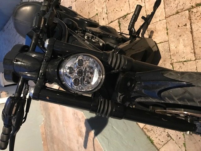 Harley Davidson VROD V-ROD VRSC LED DAYMAKER HEADLIGHT - CHROME