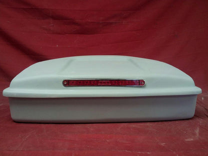Tour Pack Pak Fiberglass Base RAZOR Pizza Box Size Harley Davidson Touring with LED Lights Lid