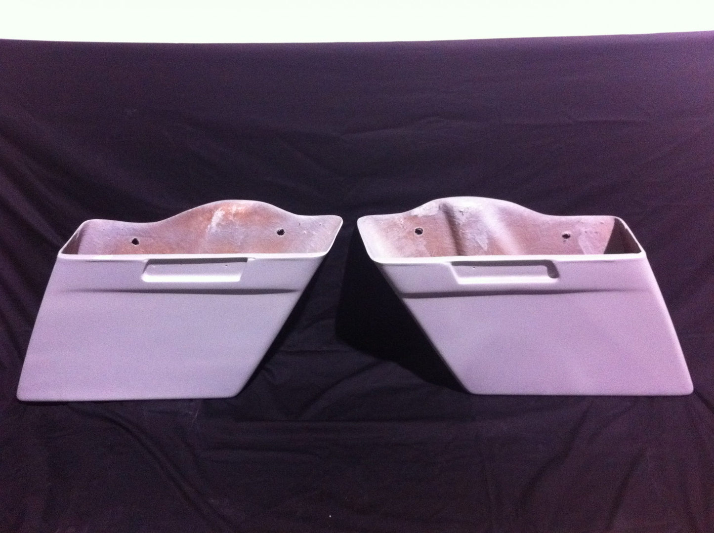 Harley Davidson 4" Extended Stretched Saddlebags - No Lids 89-13