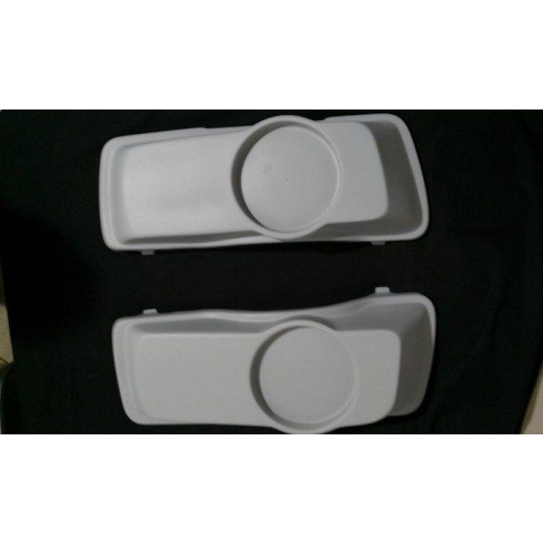 Harley Saddlebag 6.5" Speaker Lids Fits Harley Touring Stretched/Extended