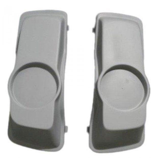 Harley Saddlebag 6.5" Speaker Lids Fits Harley Touring Stretched/Extended