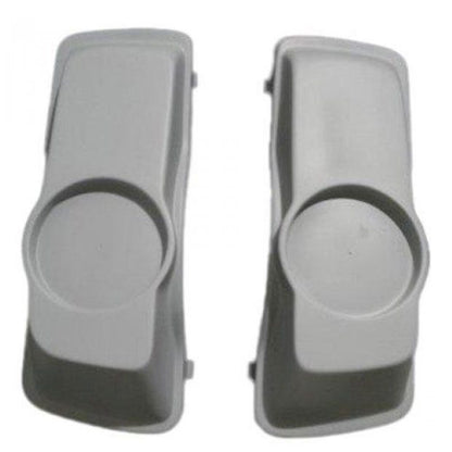 Harley Saddlebag 6.5" Speaker Lids Fits Harley Touring Stretched/Extended