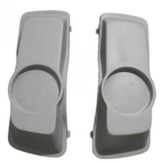 Harley Saddlebag 6.5" Speaker Lids Fits Harley Touring Stretched/Extended