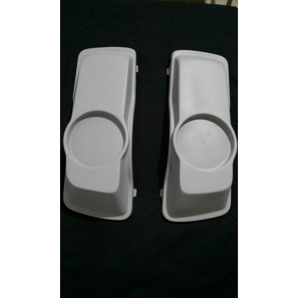 Harley Saddlebag 6.5" Speaker Lids Fits Harley Touring Stretched/Extended