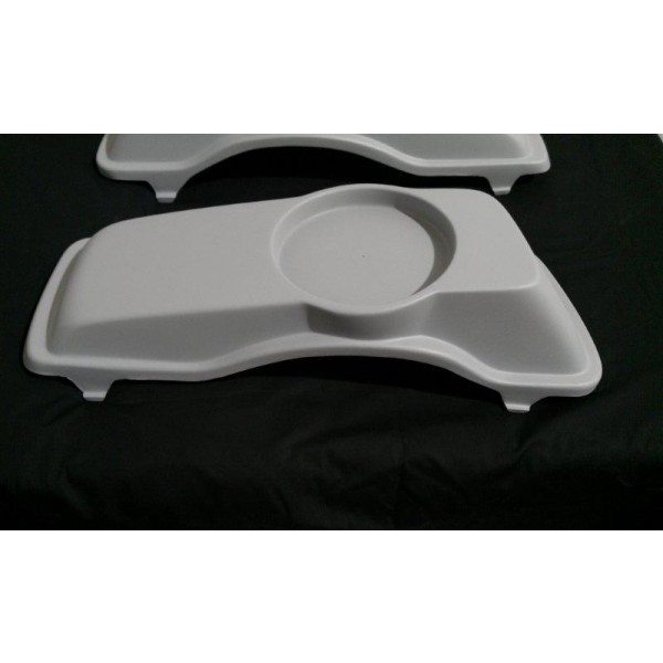 Harley Saddlebag 6.5" Speaker Lids Fits Harley Touring Stretched/Extended