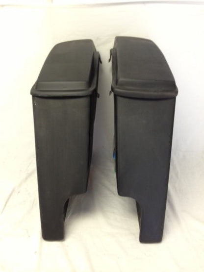 Harley Davidson 4" Extended Stretched Saddlebags Lids 89-13