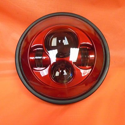 Honda Shadow Sabre AERO VT1100 DAYMAKER RED HID LED Light Bulb Headlight Motorcycle   Mount