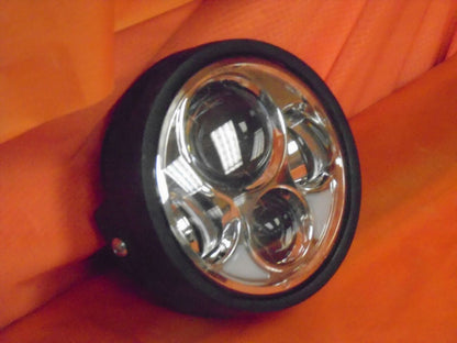5 3/4" DAYMAKER Yamaha Star Roadliner Stratoliner XV1900A CHROME Projector HID LED Light Bulb Headlight Motorcycle