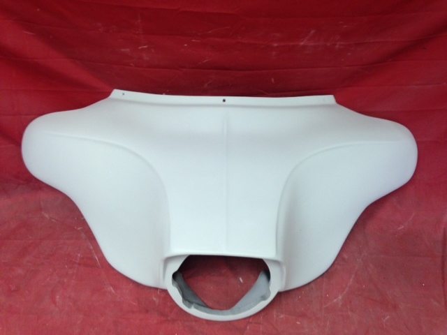 Harley Davidson Raked &amp; Stretched Headlight Stereo Fairing Road King Street Electra Ultra Glide Touring
