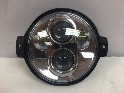 Honda VTX 1300 / 1800 C / R / S - 5 3/4" DAYMAKER Chrome HID LED Light Bulb Headlight Motorcycle 5.75" Mount