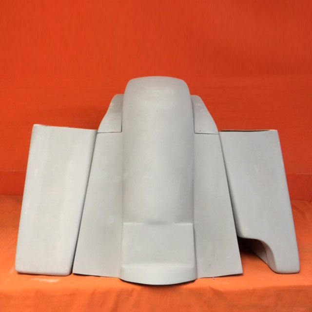 Honda VTX 1300 / 1800 6" Extended Stretched Saddlebags   Rear Fender Right Cut Out