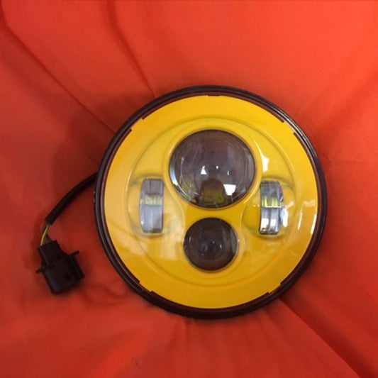 7" DAYMAKER Replacement YELLOW Projector HID LED Light Bulb Headlight Motorcycle Harley