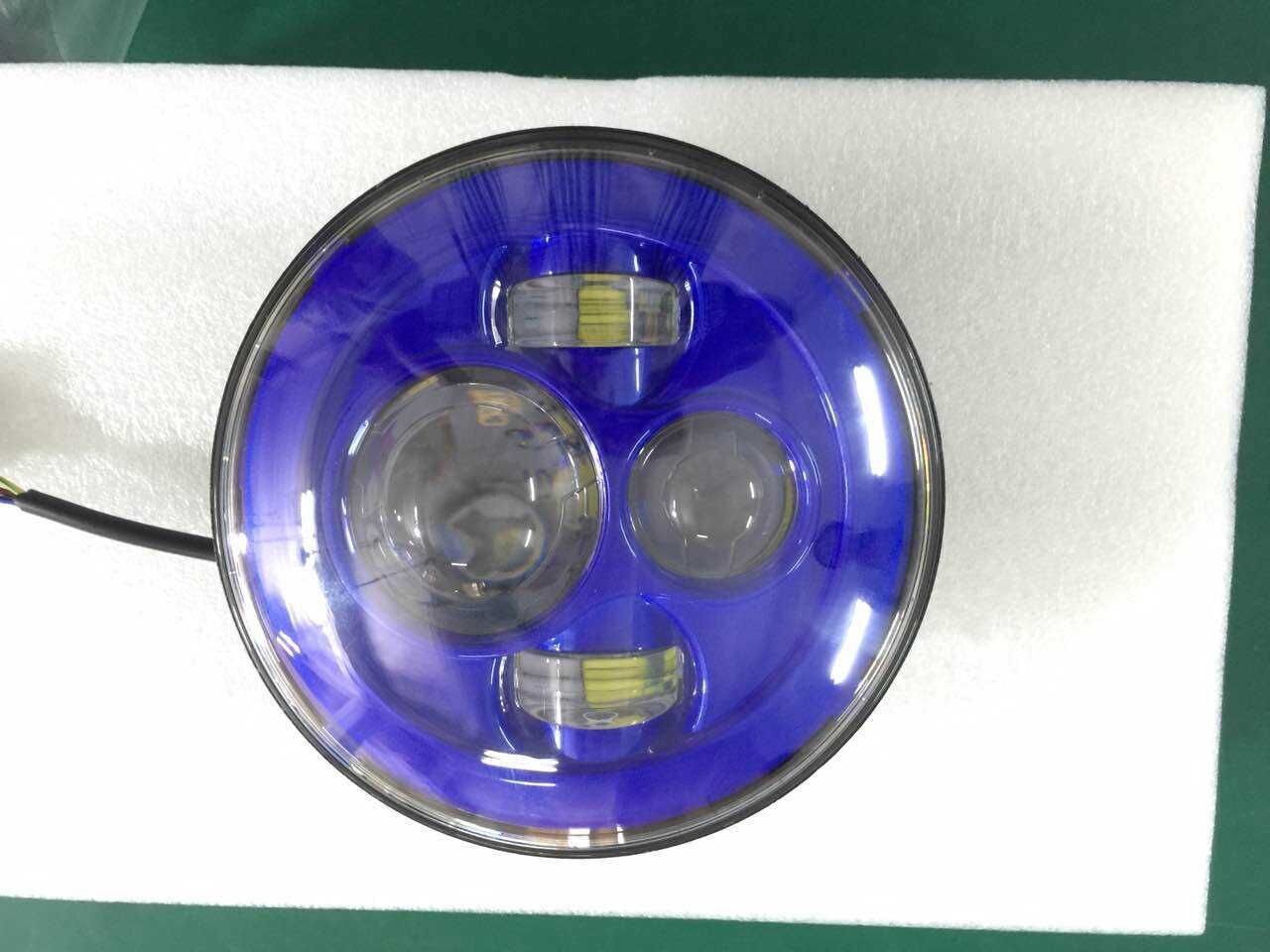 7" DAYMAKER Replacement BLUE Projector HID LED Light Bulb Headlight Motorcycle Harley