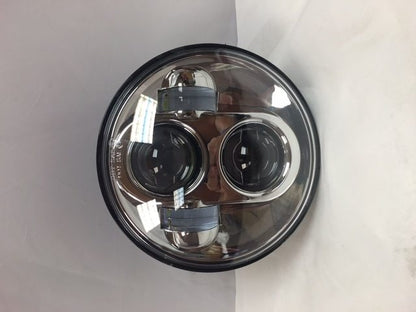 5 3/4" DAYMAKER Replacement Chrome Projector HID LED Light Bulb Headlight Motorcycle Harley 5.75"