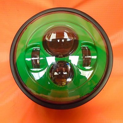 Honda Shadow Sabre AERO VT1100 DAYMAKER GREEN HID LED Light Bulb Headlight Motorcycle   Mount