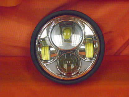 5 3/4" DAYMAKER Yamaha Vstar Dragstar XVS1100 CHROME Projector HID LED Light Bulb Headlight Motorcycle