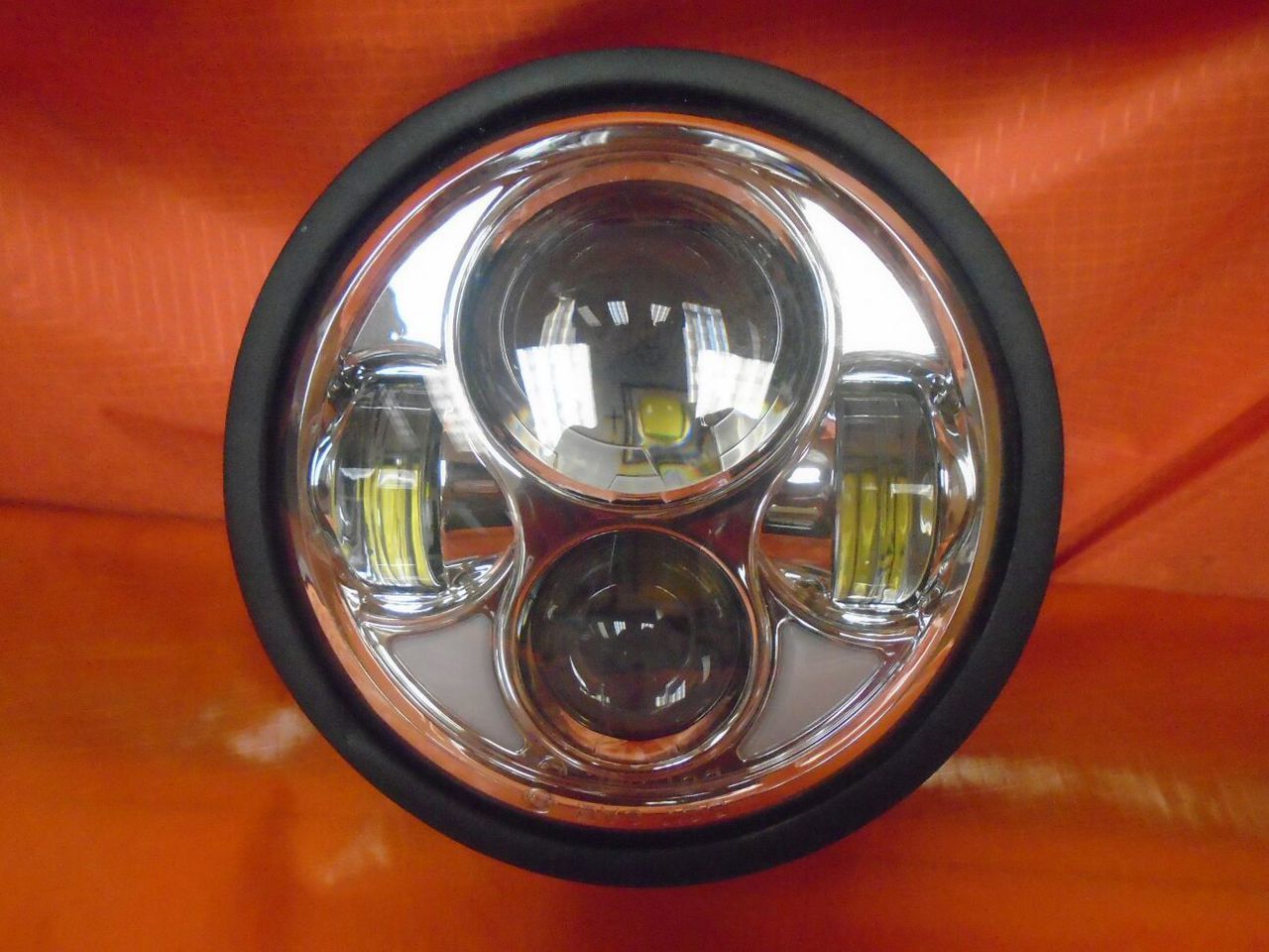 5 3/4" DAYMAKER Yamaha Vstar Dragstar XVS1100 CHROME Projector HID LED Light Bulb Headlight Motorcycle