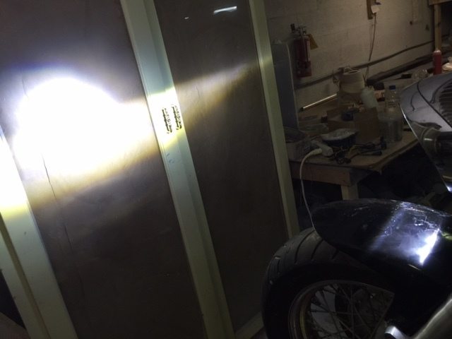 Honda VTX 1300 / 1800 C / R / S - 5 3/4" DAYMAKER Halo Black HID LED Light Bulb Headlight Motorcycle 5.75"   Mount