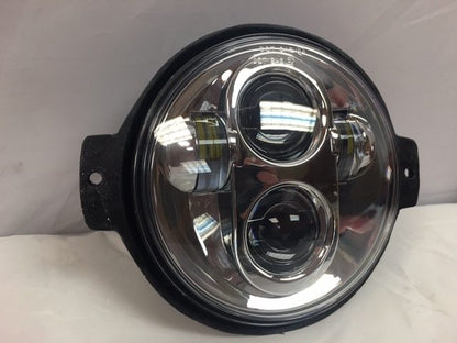 Honda VTX 1300 / 1800 C / R / S - 5 3/4" DAYMAKER Chrome HID LED Light Bulb Headlight Motorcycle 5.75" Mount