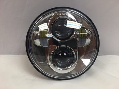 5 3/4" DAYMAKER Replacement Chrome Projector HID LED Light Bulb Headlight Motorcycle Harley 5.75"