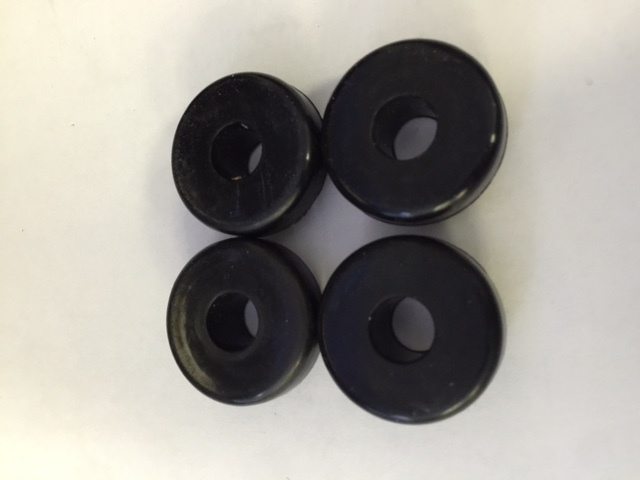 4 X Pieces Latex Rubber Grommet For Harley Davidson Touring Glide Hard Saddlebag Saddle Bag 11464