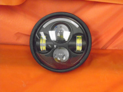 5 3/4" DAYMAKER Yamaha Star Roadliner Stratoliner XV1900A BLACK Projector HID LED Light Bulb Headlight Motorcycle