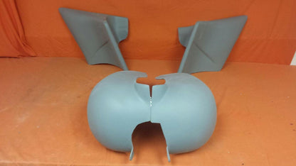 Harley Davidson Stretched Custom Side Covers Tank Shrouds Touring 96 - 08 FLHT, FLHR, FLTR, FLHX