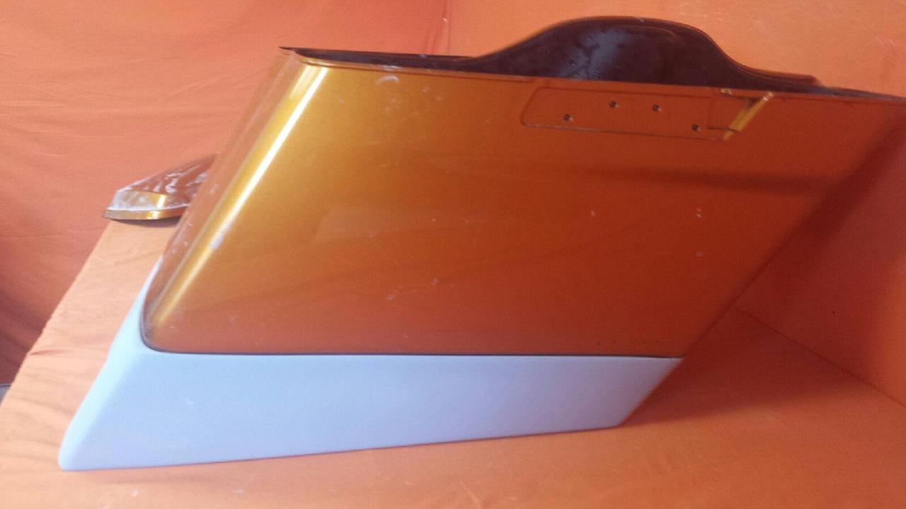 Harley Touring 2014 - 2018  models 4" Hard Stretched Saddlebag Extensions Road Glide King