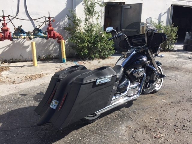Suzuki C90 / C50 Boulevard Stretched Saddlebag Side Covers 2005 - 2010