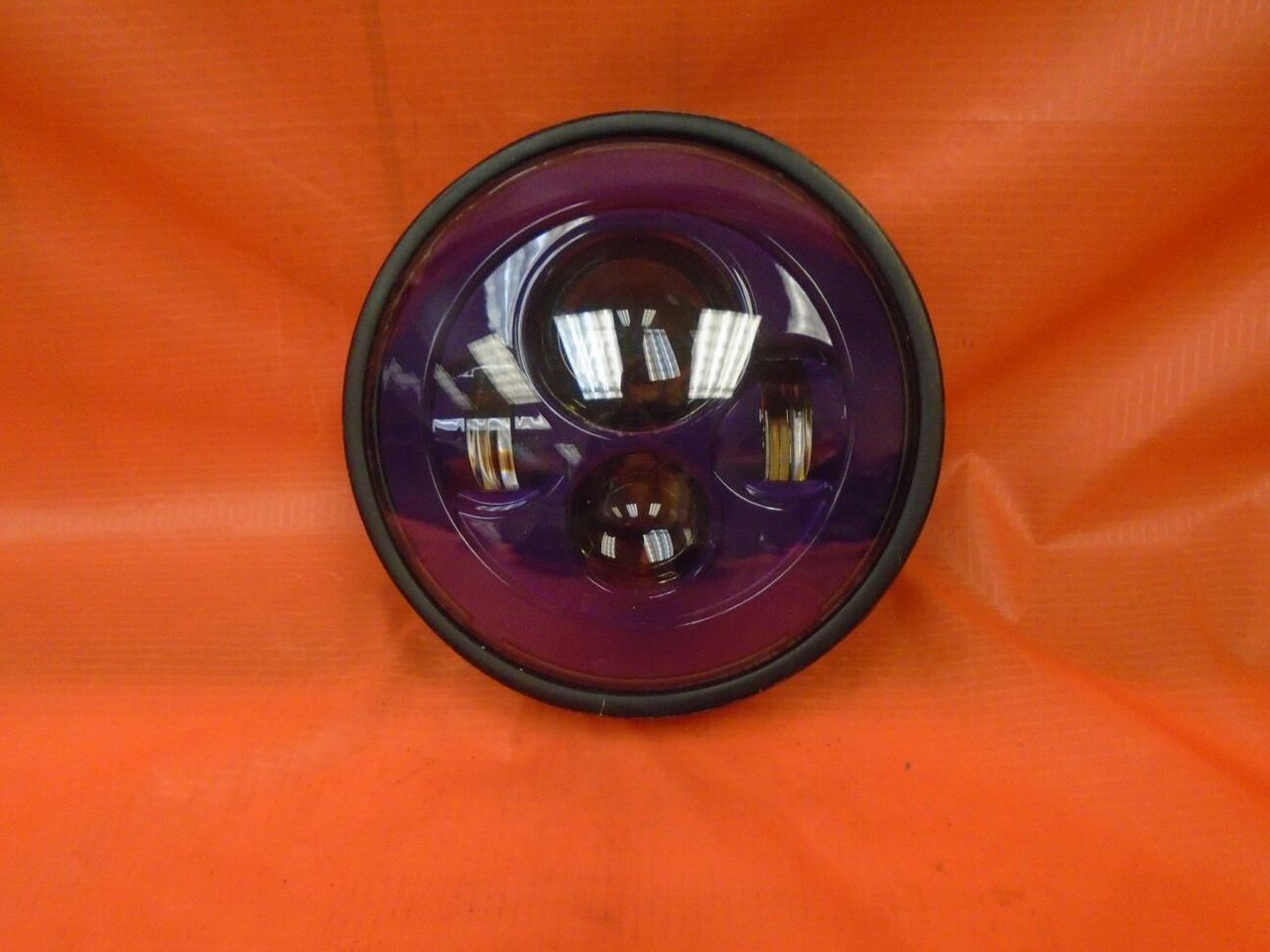 7" DAYMAKER Yamaha Royal Star Venture PURPLE Projector HID LED Light Bulb Headlight Motorcycle