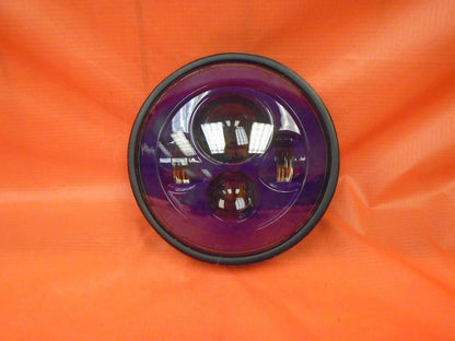 7" DAYMAKER Yamaha Royal Star Venture PURPLE Projector HID LED Light Bulb Headlight Motorcycle