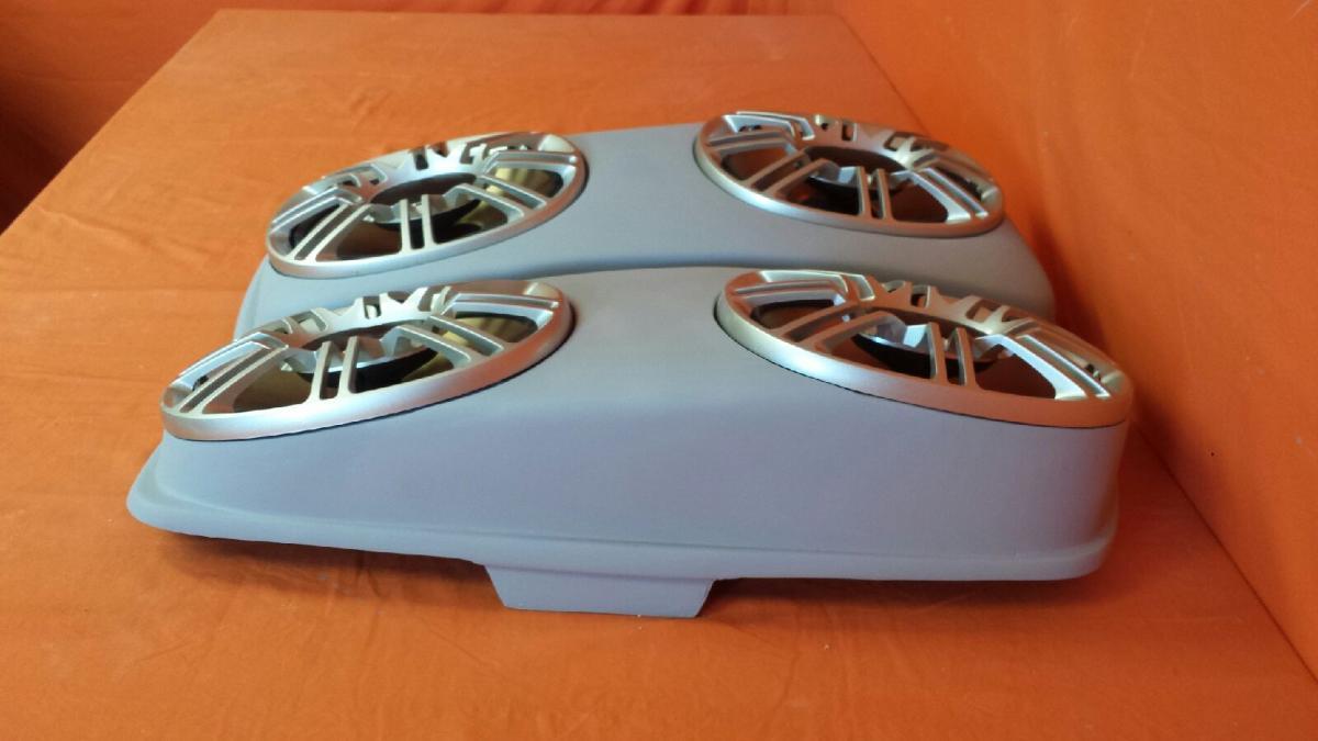 Harley Davidson 2014 - 2018  Model Saddlebag Speaker Lids Harley Touring Stretched / Exten?ded Dual 6 X 9 With Speakers