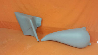 Harley Davidson Stretched Custom Side Covers Tank Shrouds Touring 96 - 08 FLHT, FLHR, FLTR, FLHX