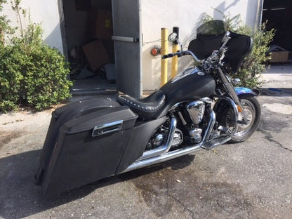 Yamaha Roadstar 1999 - 2007 Stretched Side Covers &amp;; Tank Shrouds