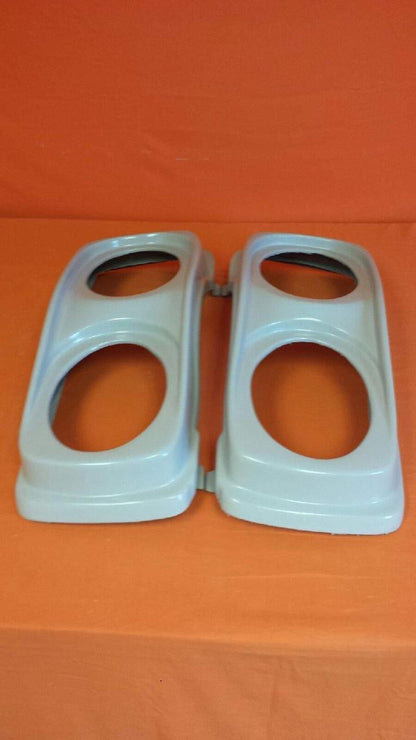 Harley Saddlebag Speaker Lids Dual 6 x 9 Fits Harley Touring Stretched / Extended