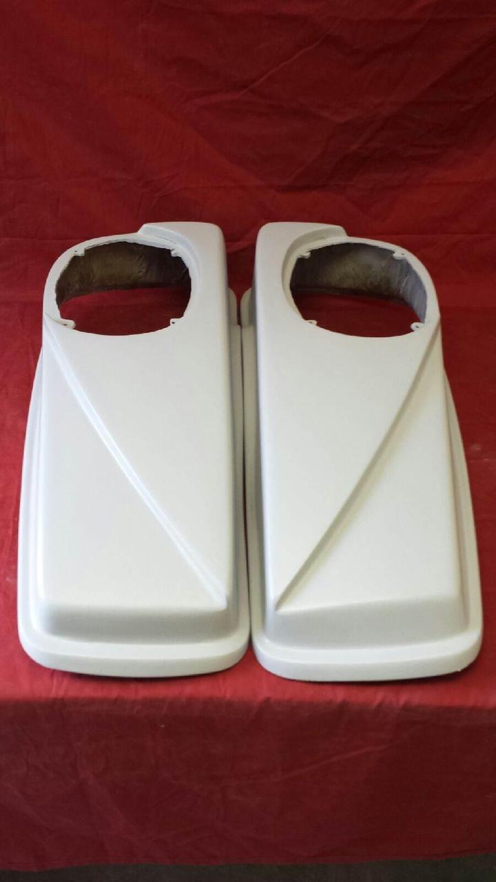 Harley 2014 - 2018  Model Saddlebag Speaker Lids Harley Touring Stretched / Extended 6 x 9