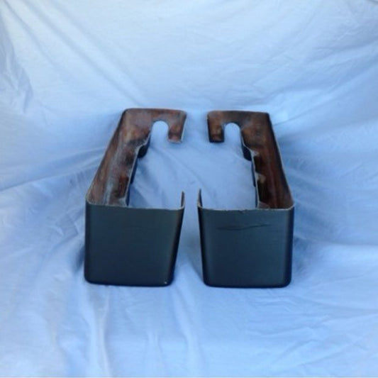 Harley 4" Extended Saddlebag Extensions Extenders Road King NoCutOut