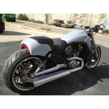 Vrod VRSCF Muscle Shorty Rear Custom Fender - 6.5" Shorter Non Painted