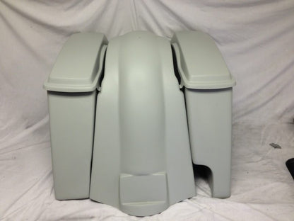 Harley Davidson 6" Softail Heritage Extended Stretched Saddlebags Lids Fender Right CutOut