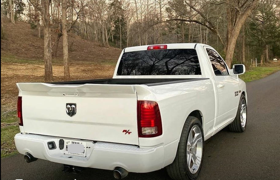 2009 10 11 12 13 14 15 16 17 2018 Dodge Ram Mopar Fiberglass rear wing spoiler