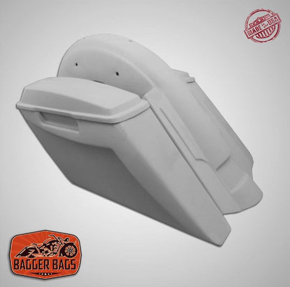 Yamaha Royal Star Venture 5" Stretched Extended Saddlebags No Cut Outs   Fender & Lids - Fifty Five