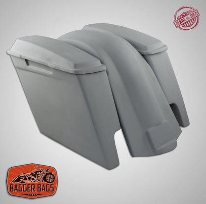 Yamaha Roadstar 6" Extended Stretched Out & Down Bags (1999 - 2007)